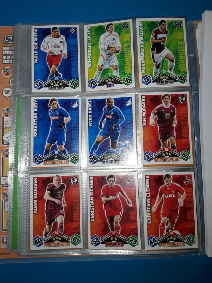 Match attax extra 10/11 Basiskarten S1 bis S 36 VB + Versand ab 4 in Großheide