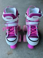 Rollschuhe, Skates, Größe verstellbar, ABEC 7 Carbon, pink-weiß Hessen - Kelkheim Vorschau