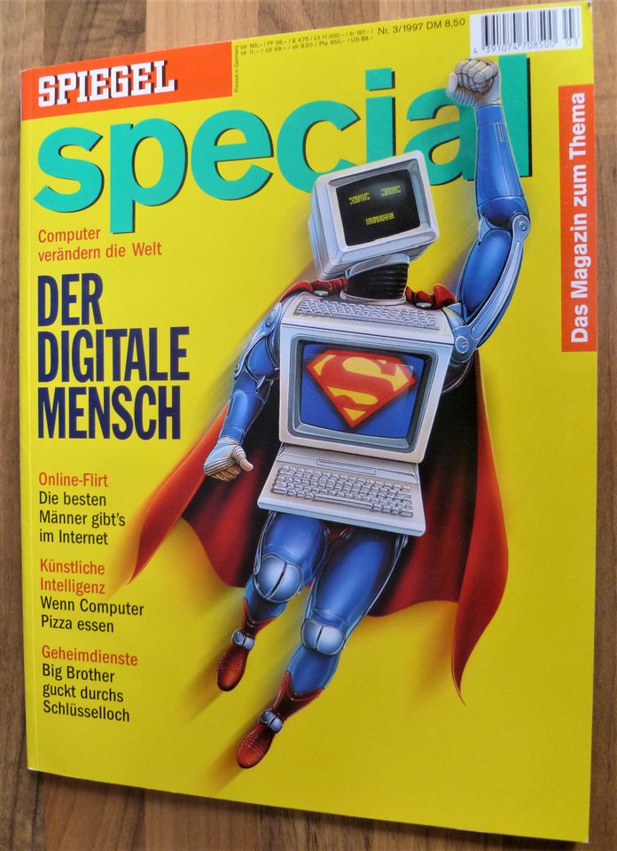 spiegel spezial, Der Digitale Mensch, Nr. 3/1997 in Meckenheim