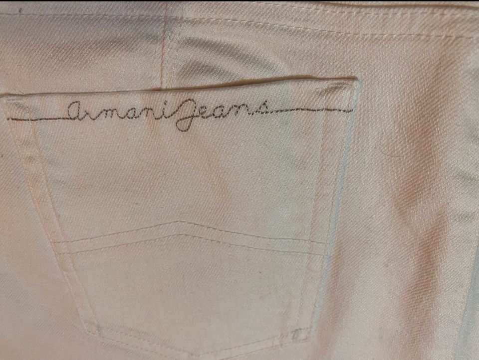 Armani Herren Sommer Hose Jeans Weiß Neu Gr. 34 in Norderstedt