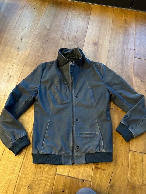 G-Star RAW Denim Lederjacke  Gr. S echtes Leder Herrenlederjake in Kaufbeuren