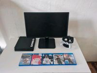 Verkaufe hier meine ps4 slim mit meinen monitor Nordrhein-Westfalen - Oberhausen Vorschau