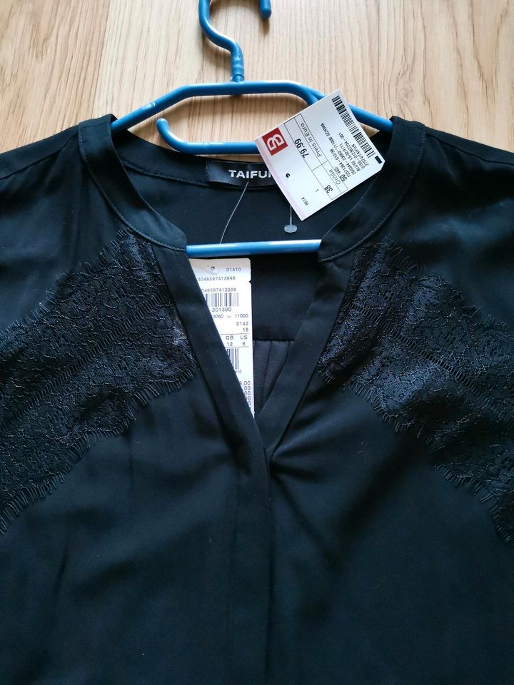 Taifun Bluse festlich schwarz 38 neu in Hamburg