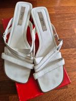 weiße Sandalen von Esprit, Größe 40 Bayern - Münchberg Vorschau