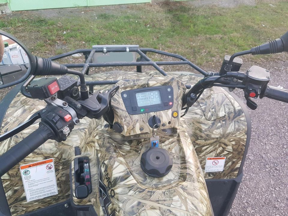 Kymco Mxu 500 DX LOF Quad ATV Ahk 4WD Koffer Seilwinde in Georgenthal