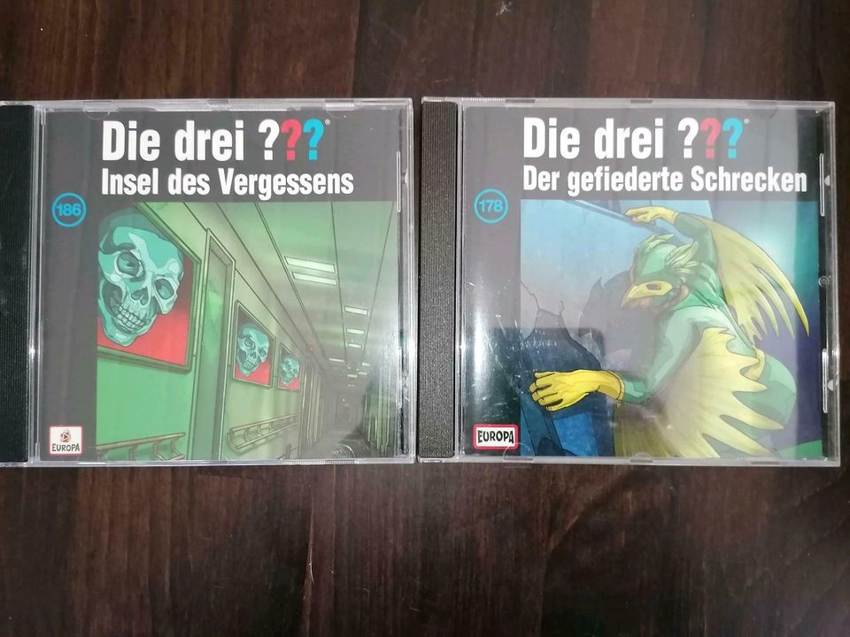 Die 3 ??? Fragezeichen Hörspiel CD Folge 178 + 186 in Enge-Sande