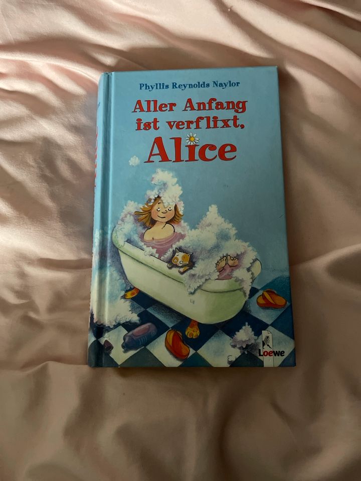 „Aller Anfang ist verflixt, Alice“ Kinderbuch von Phyllis Reynold in Jembke