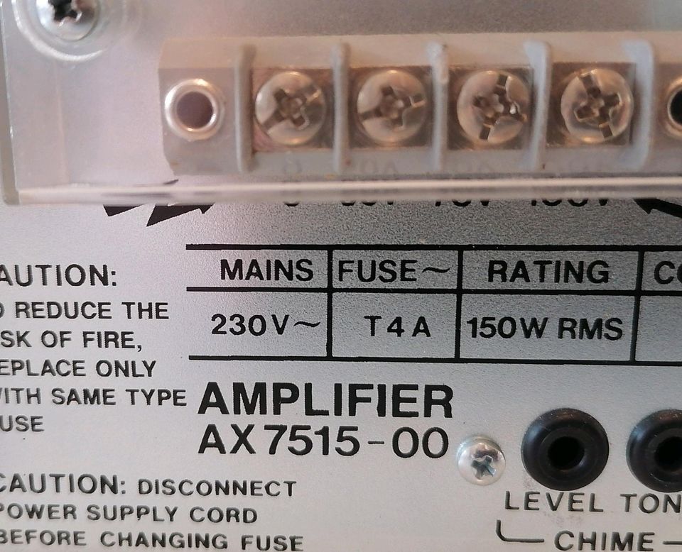 Paso ax 7515-00 series 7500 (150w)Verstärker in Schwieberdingen