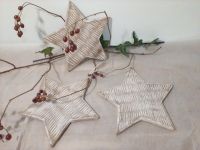 3x Deko, Stern, Holz, Weihnachten,Advent, Set 2€ Bayern - Ringelai Vorschau