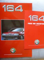 Alfa 164, Prospekt von 1991 + Preisliste Nordrhein-Westfalen - Lippstadt Vorschau