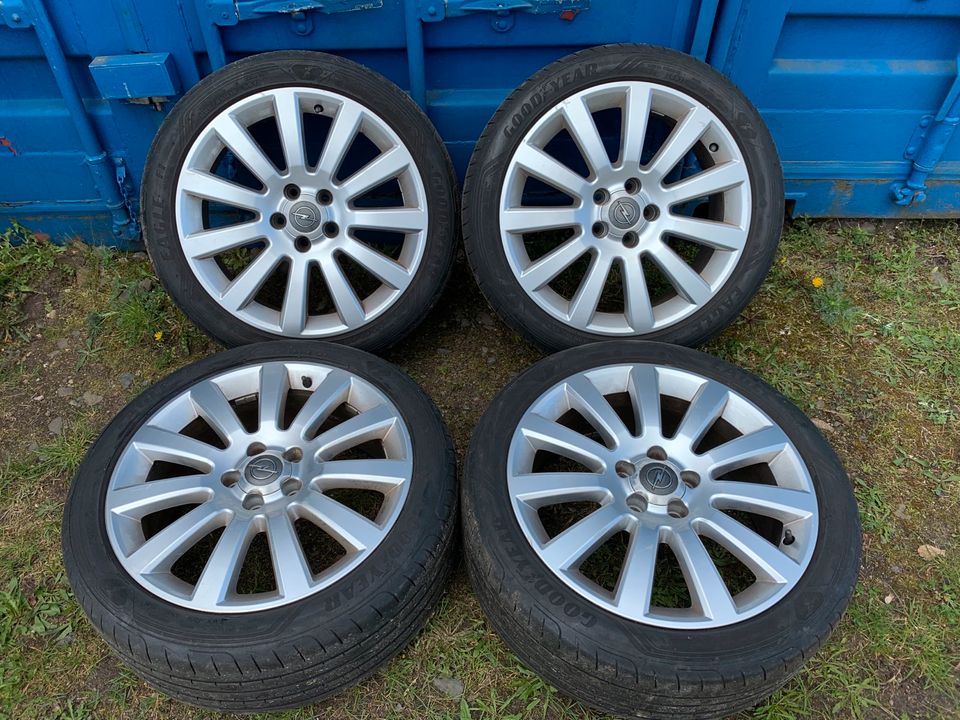 Opel Sommerräder 225/45 R18 Vectra C GTS Astra Omega usw. Aluf. in Wustrow