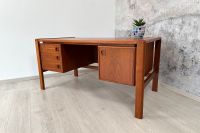 Mid-Century Teak Schreibtisch / Desk H.P.Hansen, 1960er Sachsen - Mülsen Vorschau