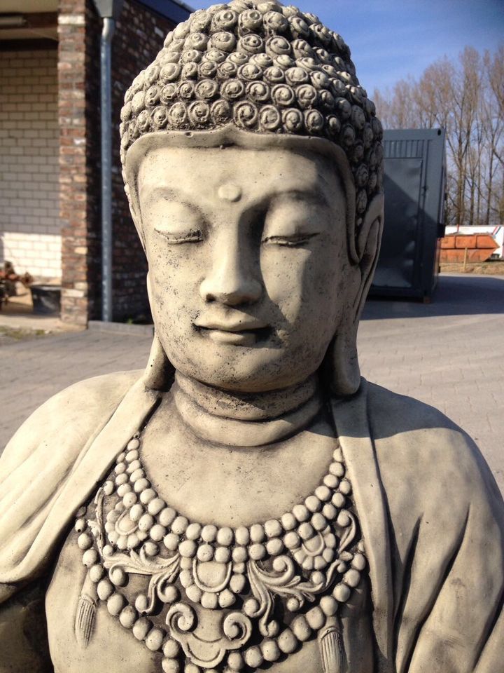 ‼️Buddha 佛 75kg Tempelwächter Teich Feng Shui Ganesha Steinguss‼️ in Hamburg