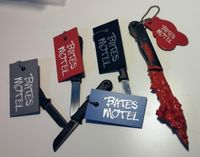 5 Bates Motel Messerschlüssel Halloween Gäste Horror - Setpreis Rheinland-Pfalz - Worms Vorschau