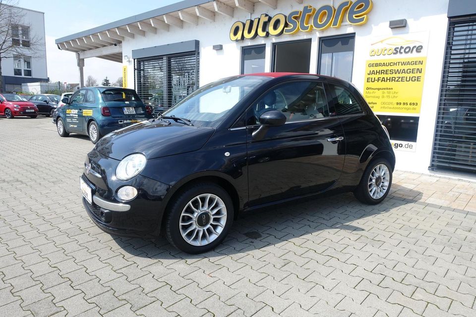 Fiat 500C 1.2 Lounge *Klimaauto., Einparkhilfe hinten in Großostheim