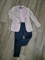 Outfit Blazer Spitzentop Top Hose Chino Größe 36/38 Hessen - Ebersburg Vorschau
