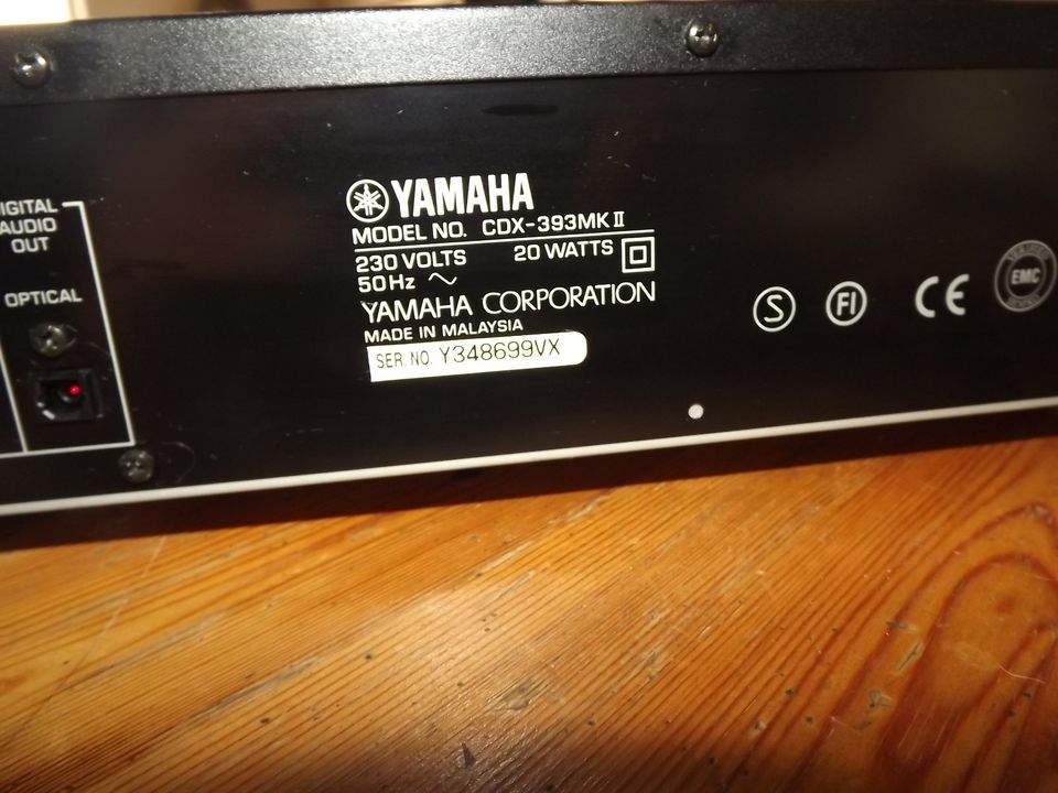 Yamaha CD Player CDX 393 MK 2 in Versmold