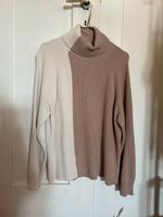 Rollkragen Pullover beige Creme Neuhausen-Nymphenburg - Neuhausen Vorschau