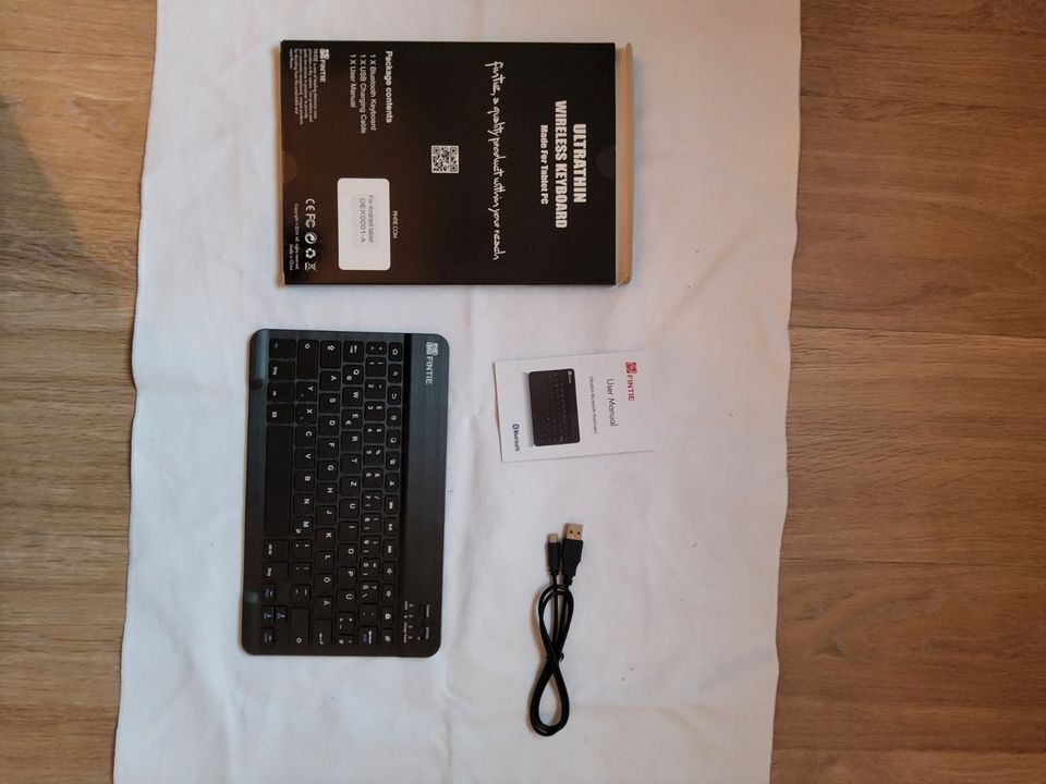 bluetooth keyboard fintie android tablet schwarz in Berlin - Lichtenberg |  Tastatur & Maus gebraucht kaufen | eBay Kleinanzeigen ist jetzt  Kleinanzeigen