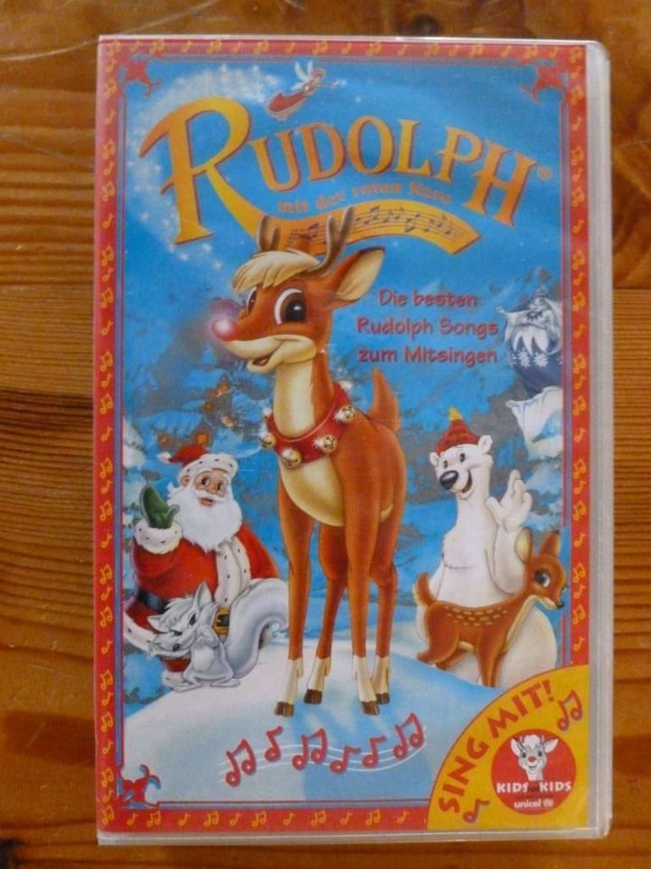 Rudolph mit der roten Nase VHS Cassette in Kappel-Grafenhausen