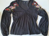 New Look sexy Bluse Tunika schwarz Stickerei 38 Coachella Ibiza Hessen - Braunfels Vorschau