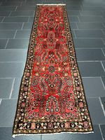 Handgeknüpfter Perser Orientteppich: Hamadan Läufer 320x83cm Wuppertal - Oberbarmen Vorschau