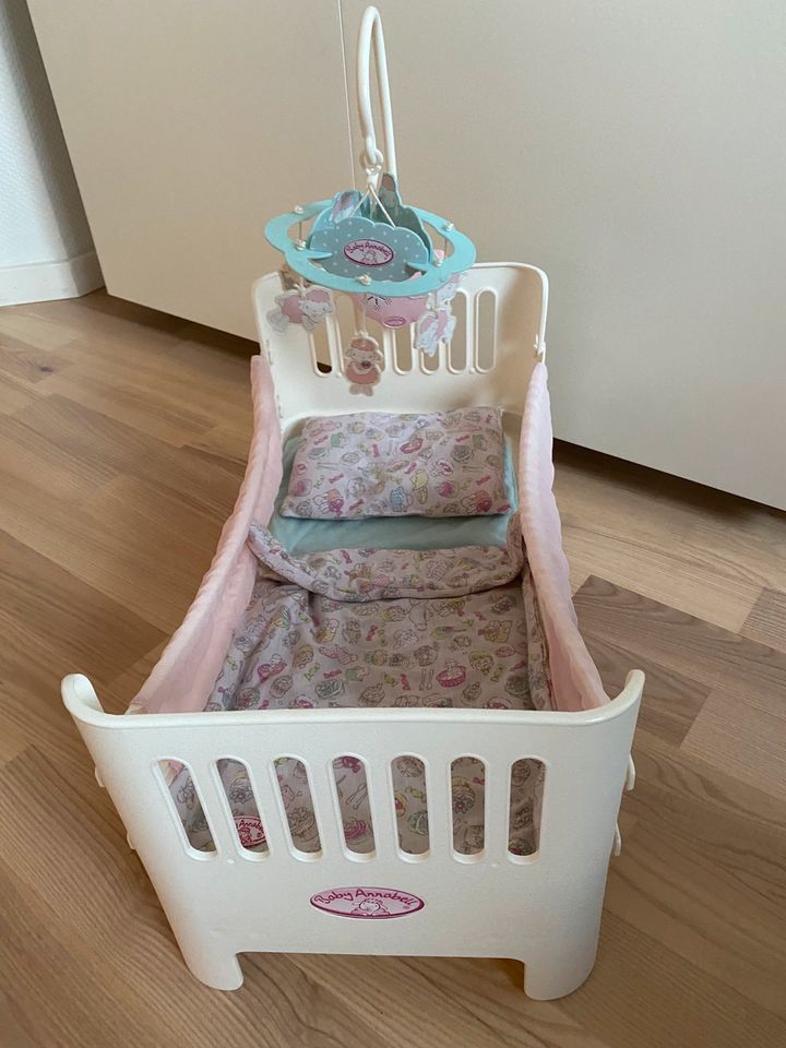 Baby Annabell Babybett mit Spieluhr in Inden