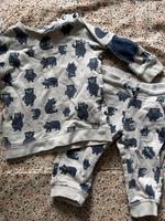 Set H&M, gr 80, beige mit Bärchen Hessen - Rödermark Vorschau