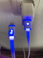 USB Kabel Apple lightning beleuchtet LED Saarland - Homburg Vorschau