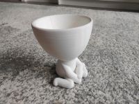 Übertopf Blumentopf Männchen 8cm weiß weiss 3D Druck Nordrhein-Westfalen - Halle (Westfalen) Vorschau