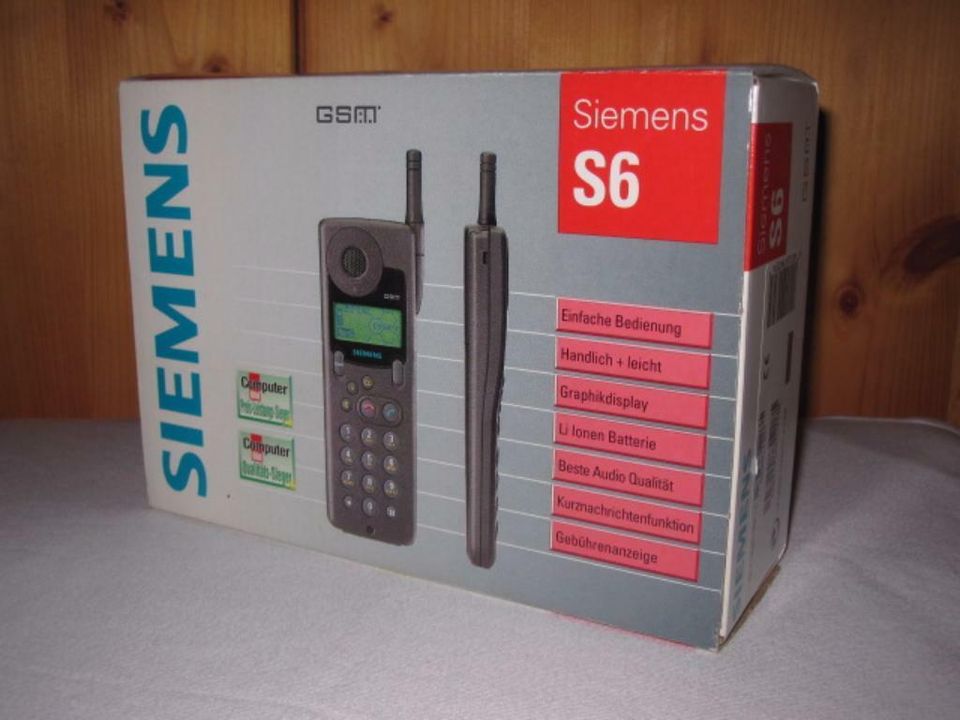 Siemens S6 Siemens Handy S6 TOP Zustand mit OVP Sammlergerät in Thuine