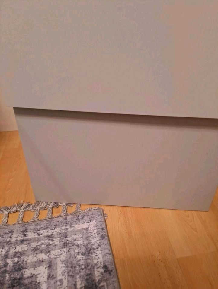 Ikea Besta Kommode Sideboard mit zwei Schubladen   Weiß/Hellgrau in München