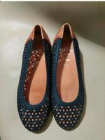 Ballerina Schuhe der Marke ara Gr. 38,5 dunkelblau braun Leder Hannover - Ricklingen Vorschau