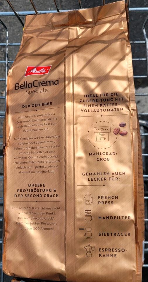 "Melitta Bella Crema" +10% Inhalt = 1,1kg NEU in Steinhagen