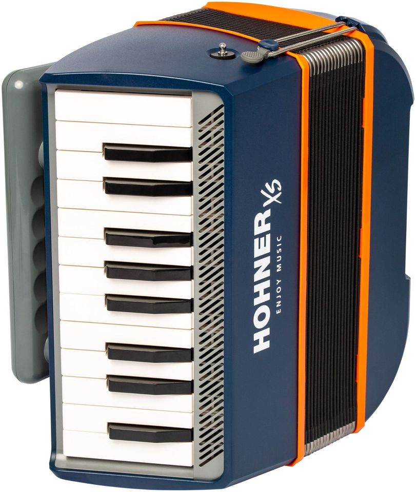 Hohner XS Kinder Akkordeon blau orange -NEU- in Brilon