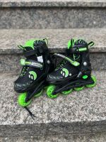 ✨ Inliner Inlineskates schwarz grün 30 31 32 33 best sporting Nordrhein-Westfalen - Geseke Vorschau