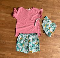 H&M Short Bloomer T Shirt Sonnenhut Mütze SET 104 Next Dschungel Feldmoching-Hasenbergl - Feldmoching Vorschau