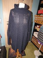 Rollkragenpullover H&M Strick Damen Gr. XL dunkelblau 603 Niedersachsen - Rehden Vorschau