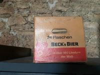 Alte Becks Bierkiste aus Karton Bayern - Stockheim Vorschau