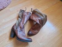 Stiefel braun 40 MJUS echtes Leder Pankow - Prenzlauer Berg Vorschau