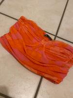 Zara Top corsage in pink orange S Bayern - Rosenheim Vorschau