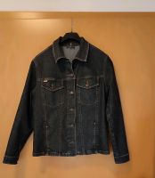 Jeansjacke schwarz/grau Gr. 40 (L) Bayern - Neuendettelsau Vorschau