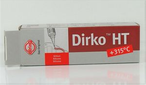 Dichtmasse DIRKO HT GRAU 70ml 036.164 bis +315°C, 5,30 €