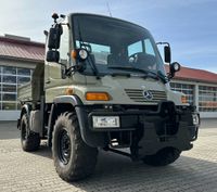 Unimog U300 mit Rahmenwinde (ehemals Wasserwirtschaftsamt) Bayern - Langenbach Vorschau