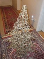 elektrischer Weihnachtsbaum aus Ästen Schleswig-Holstein - Sankelmark Vorschau