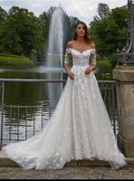 Brautkleid Lisa Donetti Ivory Gr.42 Nordrhein-Westfalen - Kempen Vorschau