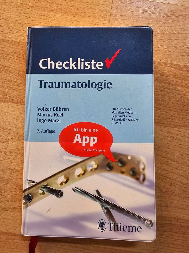 Buch Checkliste Traumatologie in Göttingen