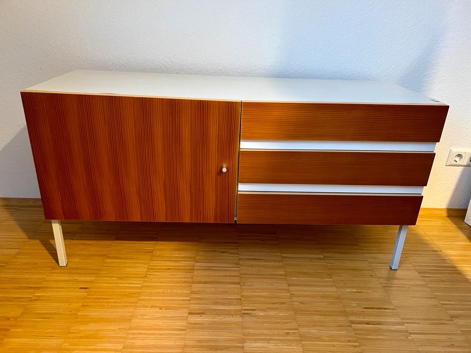 Interlübke 1960‘s 1970‘s Sideboards 3 Stück Tür & Schubladen in Ratingen