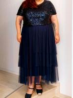 Abendkleid Größe 48, blau Rheinland-Pfalz - Flonheim Vorschau