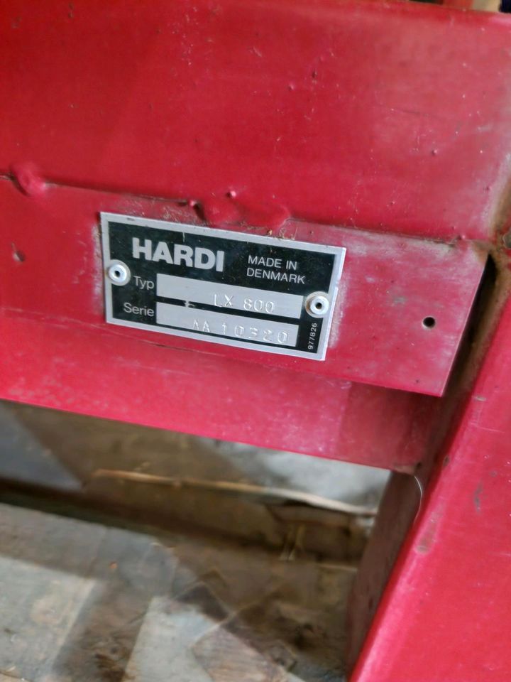 Hardi LX 800 Feldsprize in Griesheim